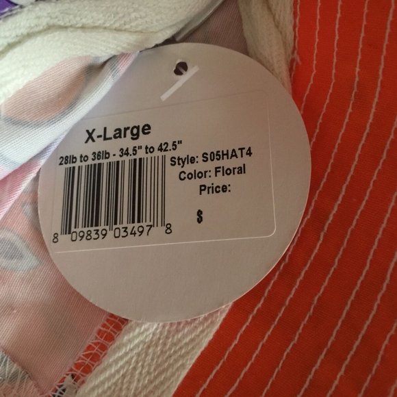 Toddler Summer Retro Floral Bucket Hat - Picture 2 of 6